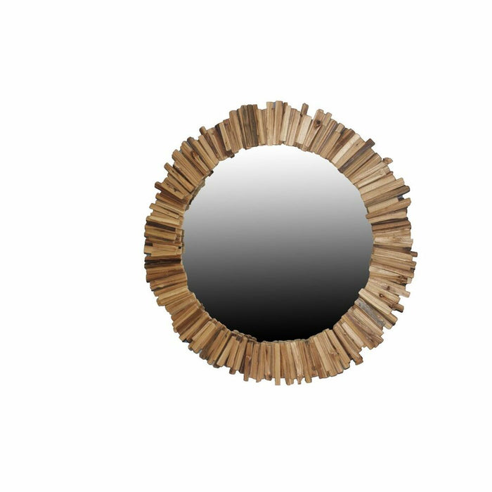 Стенно огледало DKD Home Decor Естествен Стволове Alpino 112 x 4 x 112 cm 125 x 4 x 125 cm 128 x 4 x 128 cm