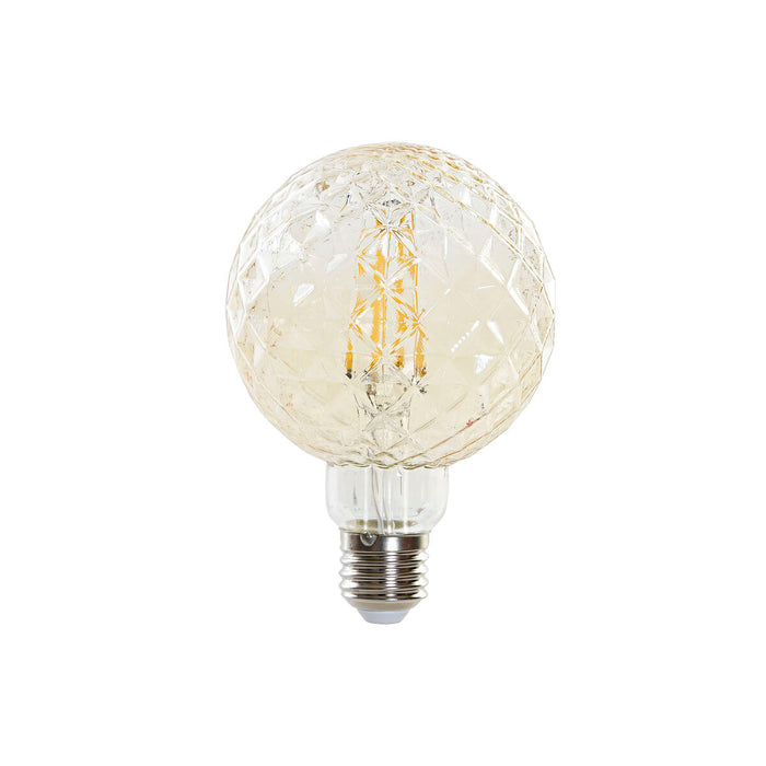 LED крушка DKD Home Decor Кехлибар 4 W E27 450 lm 9,5 x 9,5 x 14 cm