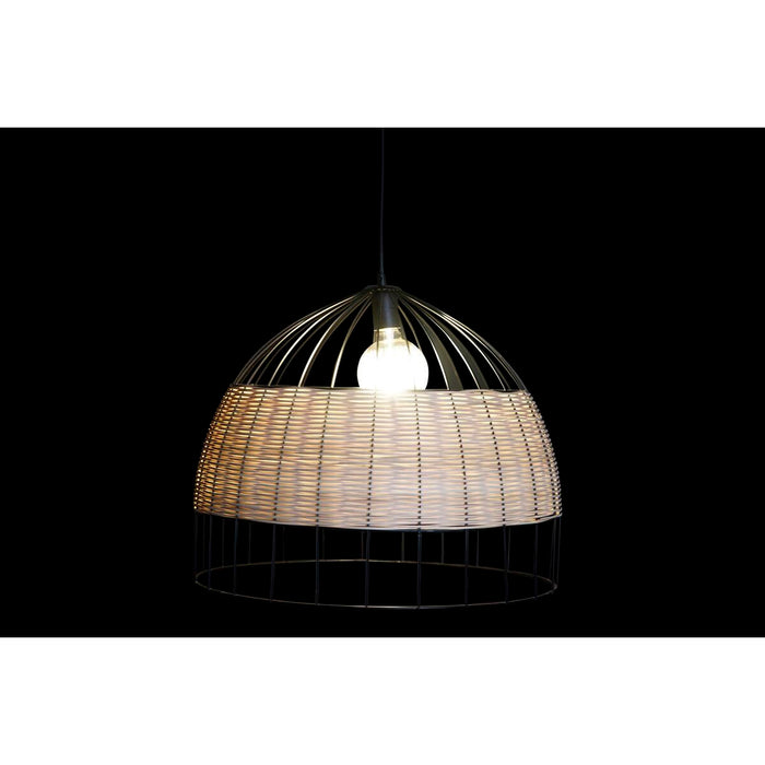 Полилей DKD Home Decor Кафяв Черен Метал 50 W 50 x 50 x 42 cm