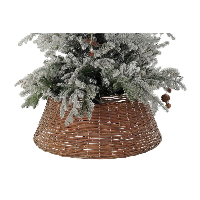 Поставка за коледно дърво DKD Home Decor плетена ракита (72 x 72 x 27 cm) (2 броя)