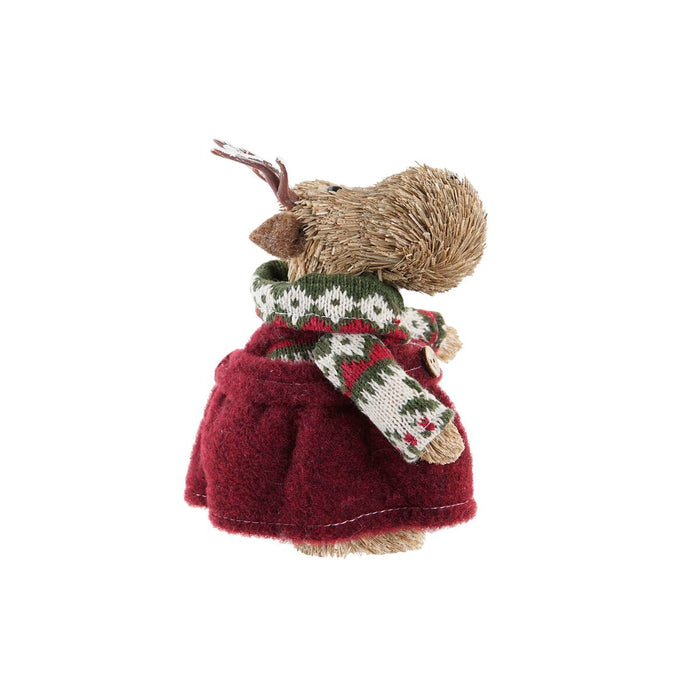 Коледна Украса DKD Home Decor полиестер Царица (9 x 12 x 15 cm) (2 броя)