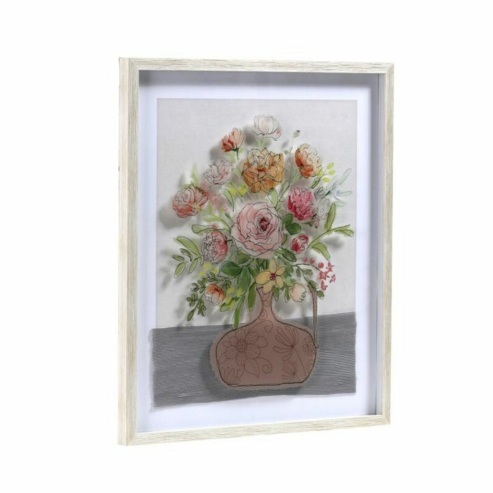 Картина DKD Home Decor Ваза (53 x 3 x 63 cm) (2 броя)