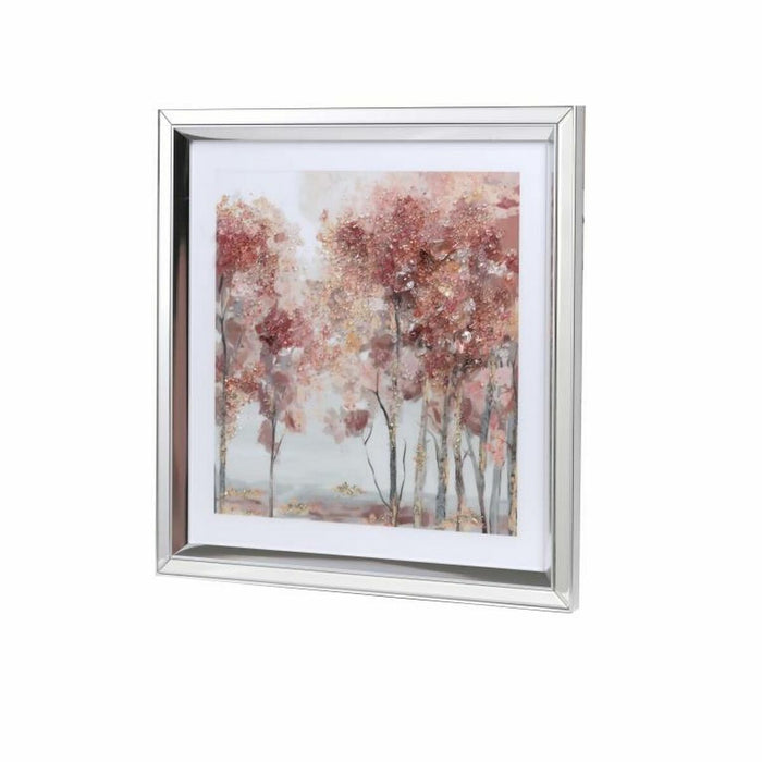 Картина DKD Home Decor 69 x 2,5 x 69 cm Дървета Традиционен (2 броя)