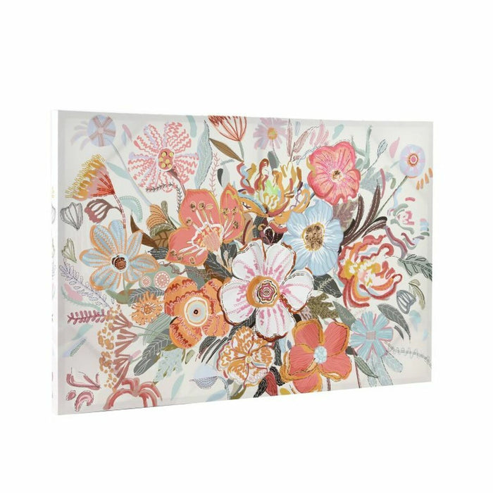 Пластно DKD Home Decor Lilled (2 броя) (90 x 3 x 60 cm)
