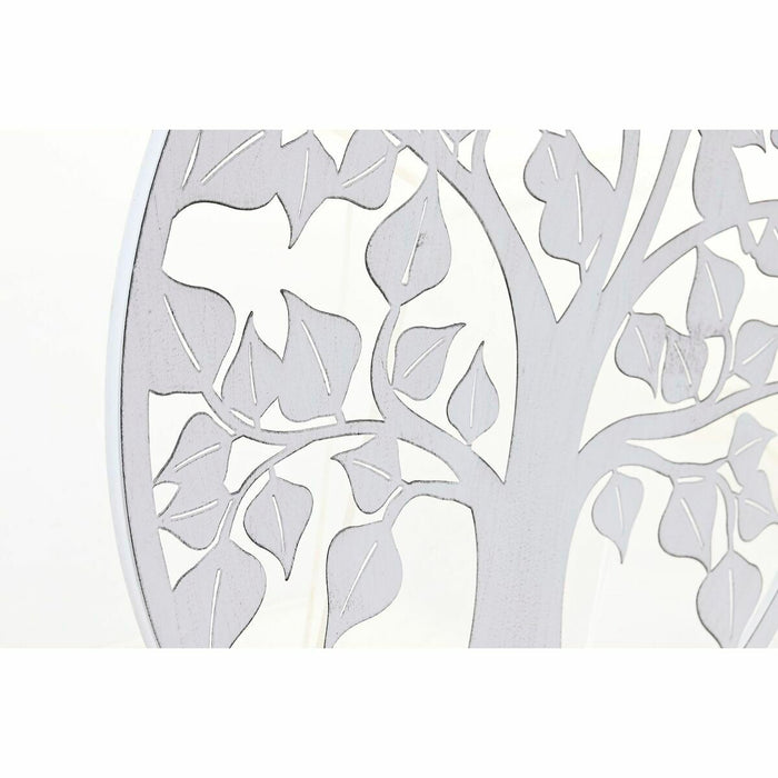 Декорация за стена DKD Home Decor Дърво Метал Традиционен (2 броя) (40 x 1 x 40 cm)