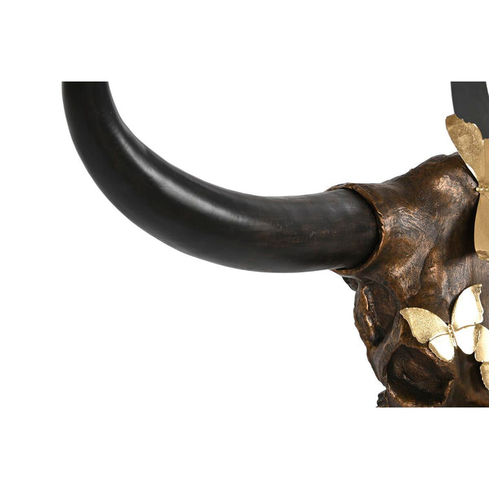 Декоративна фигурка DKD Home Decor Златен Мед Смола (93 x 25 x 68 cm)
