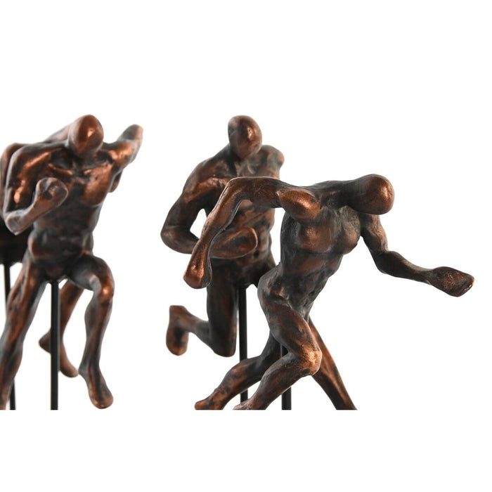 Декоративна фигурка DKD Home Decor Метал Мед Смола Модерен (43 x 11,5 x 19 cm)