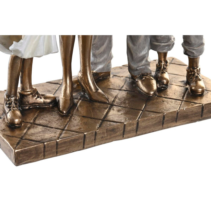 Декоративна фигурка DKD Home Decor 24 x 11,5 x 34 cm Многоцветен Семейство (2 броя)