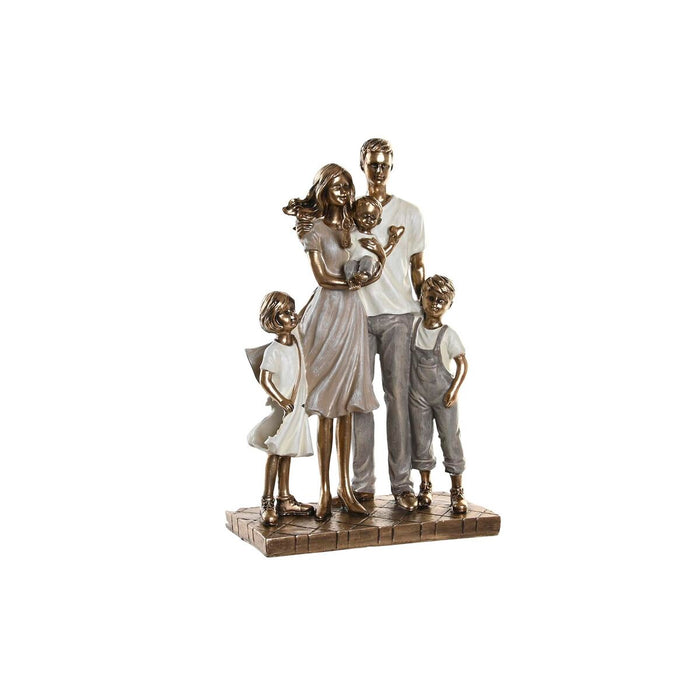 Декоративна фигурка DKD Home Decor 24 x 11,5 x 34 cm Многоцветен Семейство (2 броя)