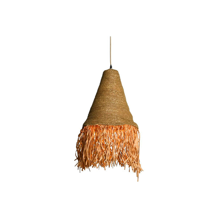 Полилей DKD Home Decor Естествен Желязо 50 W Юта (44 x 44 x 67 cm)
