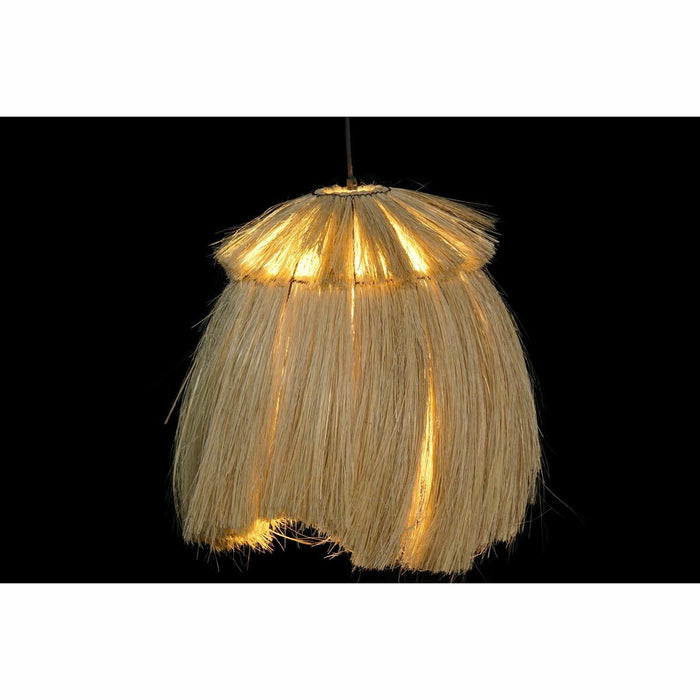 Полилей DKD Home Decor Естествен Метал 40 W Юта (45 x 45 x 55 cm)