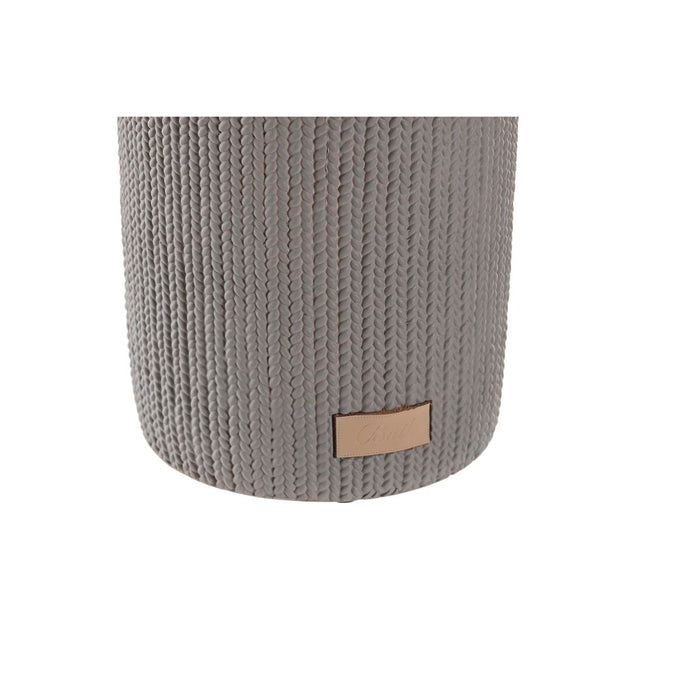 Четка за Баня DKD Home Decor Сив Цимент Неръждаема стомана 10 x 10 x 36 cm