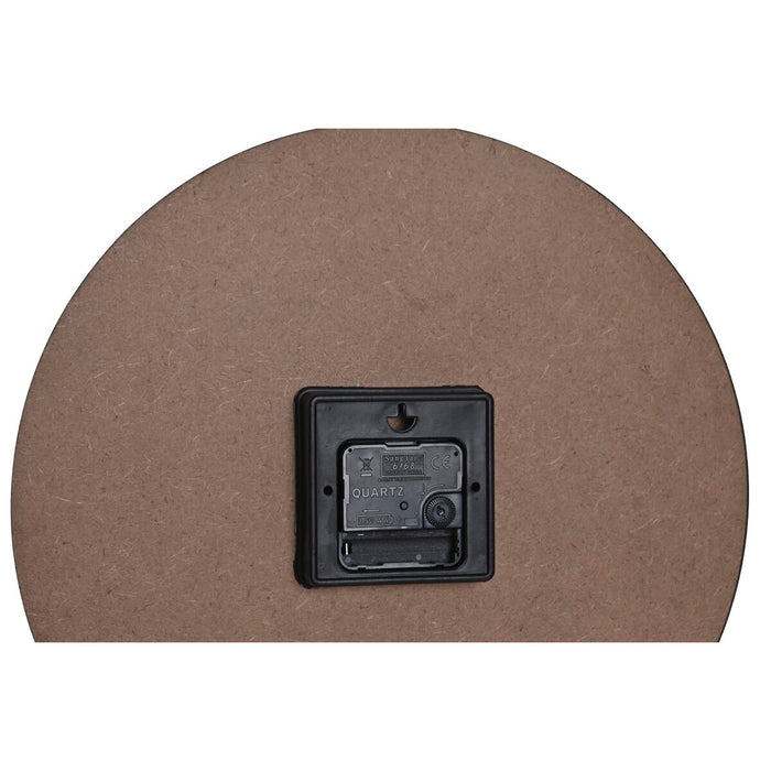 Стенен часовник DKD Home Decor Черен Многоцветен Lilled Модерен Дървен MDF (34 x 4 x 34 cm) (3 броя)