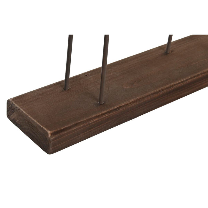 Декоративна фигурка DKD Home Decor 51 x 8 x 27 cm Завършек със състаряващо покритие Светло кафяв Спирали