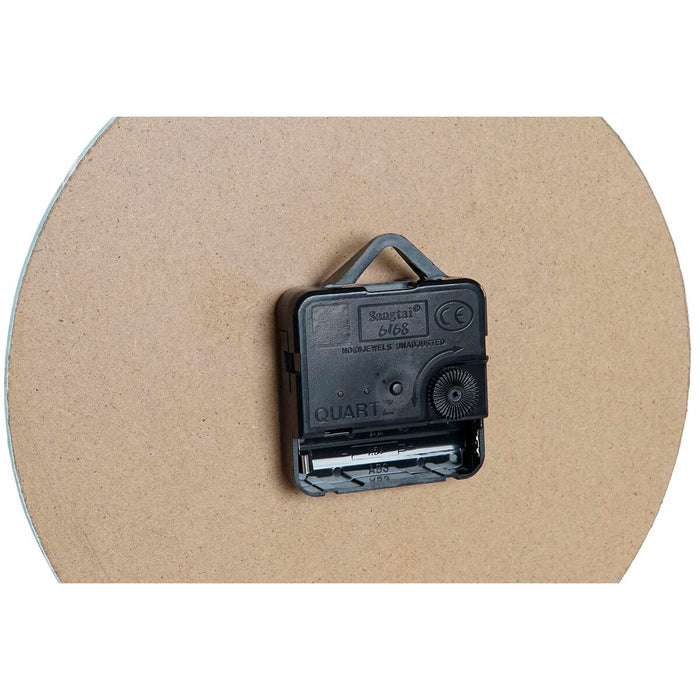 Стенен часовник DKD Home Decor Многоцветен Фар Дървен MDF Средиземноморско (2 броя) (20 x 3 x 20 cm)