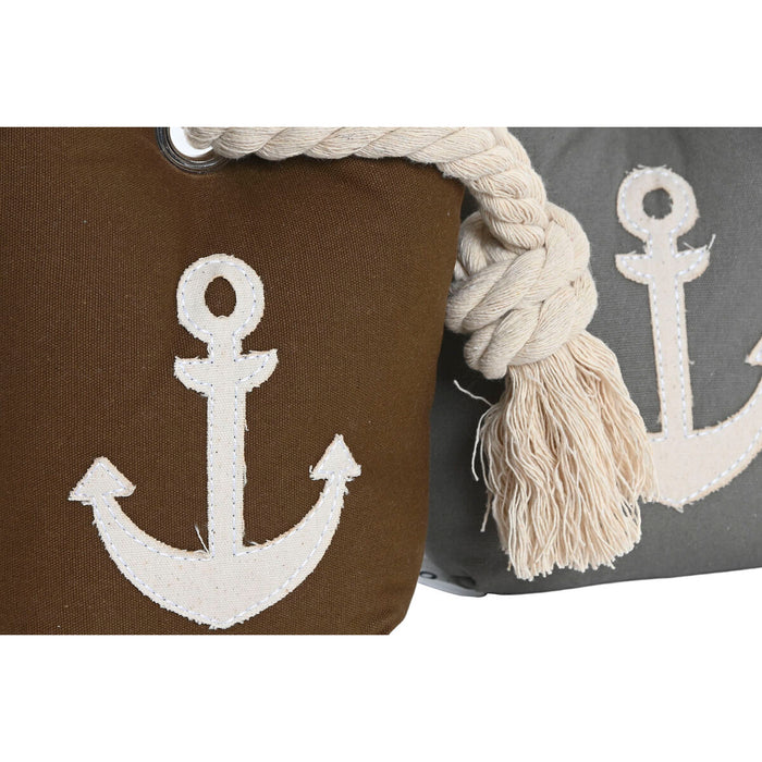 Държач на врати DKD Home Decor От пясък 13 x 9 x 20 cm (2 броя)