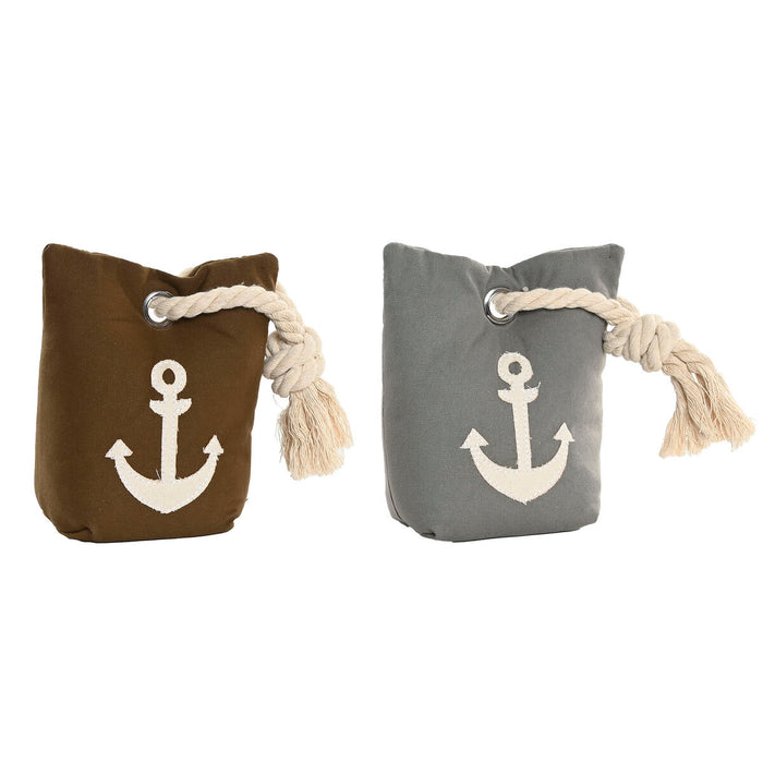Държач на врати DKD Home Decor От пясък 13 x 9 x 20 cm (2 броя)