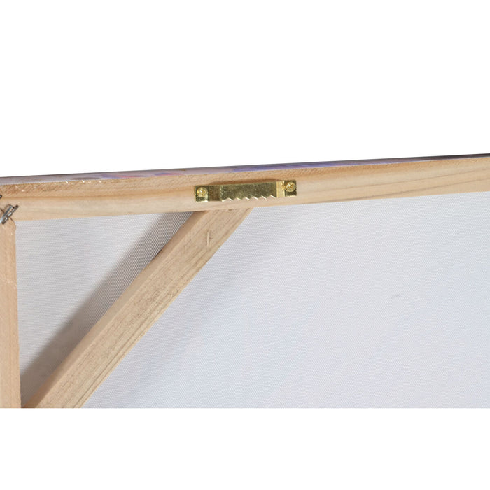 Пластно DKD Home Decor Пластно Дървен MDF 100 x 3 x 100 cm