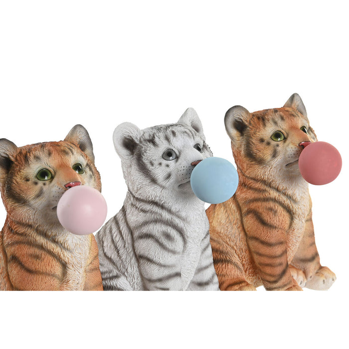 Декоративна фигурка DKD Home Decor 13,5 x 11 x 15 cm Смола Котка (3 броя)