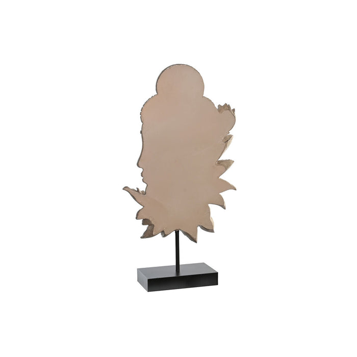 Декоративна фигурка DKD Home Decor 23 x 8 x 42 cm Черен Кафяв Буда Ориенталски (2 броя)