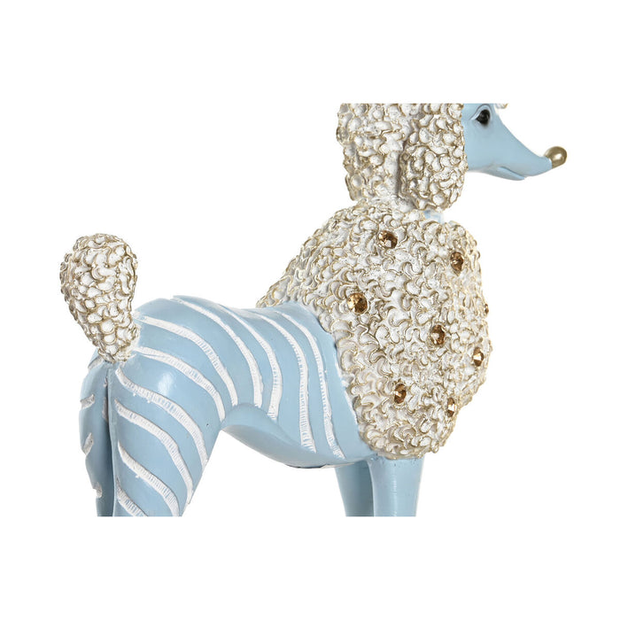 Декоративна фигурка DKD Home Decor Scandi 25 x 8 x 27,5 cm Син Розов (2 броя)
