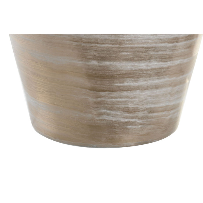 Ваза DKD Home Decor Кристал Алуминий Многоцветен 29 x 29 x 52 cm Модерен
