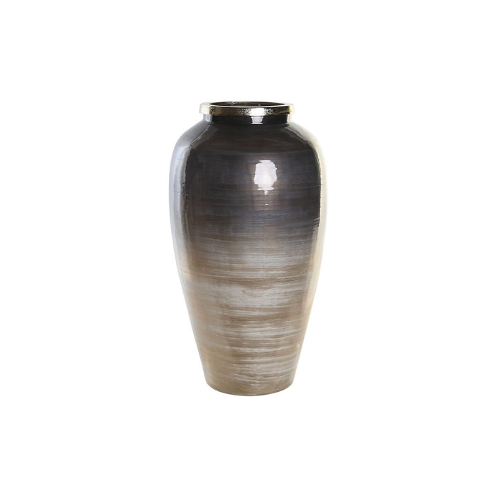 Ваза DKD Home Decor Кристал Алуминий Многоцветен 29 x 29 x 52 cm Модерен