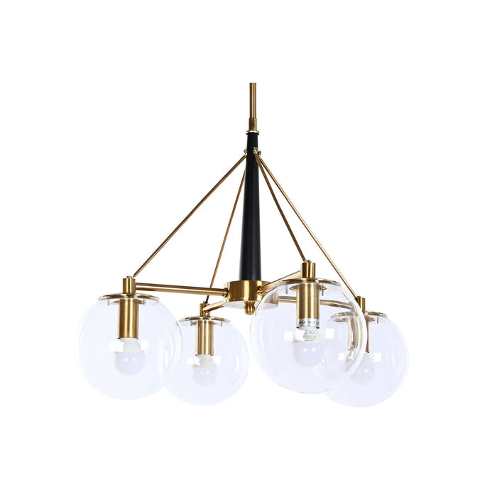 Полилей DKD Home Decor 50 x 50 x 144 cm Кристал Златен Метал 50 W