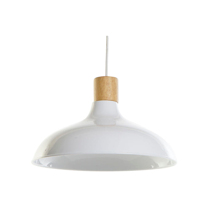 Полилей DKD Home Decor Бял Кафяв Метал Бор 50 W 35,5 x 35,5 x 21 cm