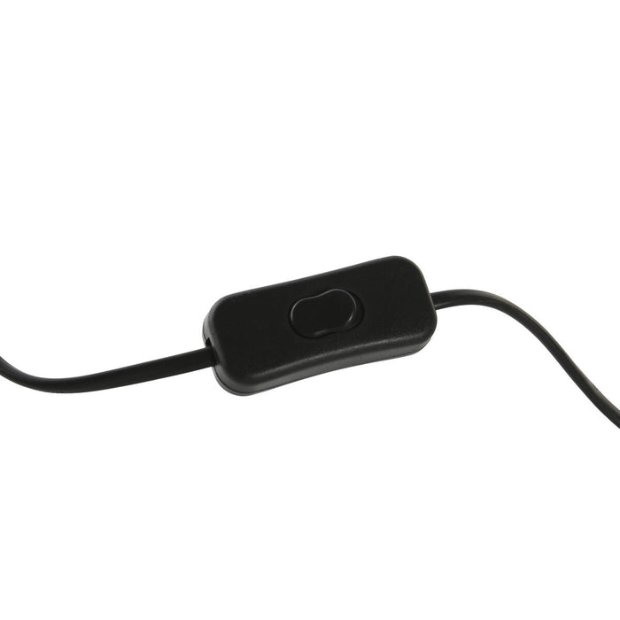 Настолна лампа DKD Home Decor Черен Златен Желязо 50 W 220 V 39 x 39 x 38 cm