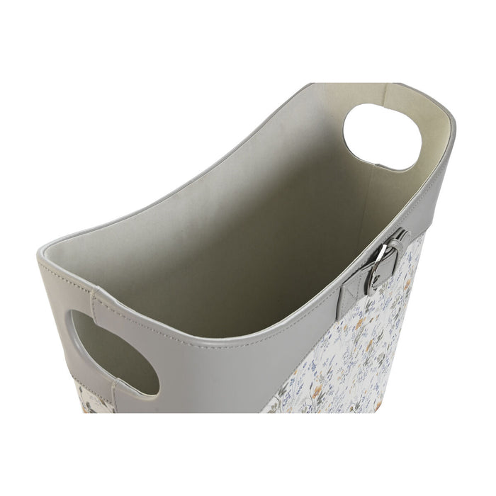 поставка за списания DKD Home Decor Бял Сив Люляк Светло розово Полиуретан 39 x 21 x 34 cm (2 броя)