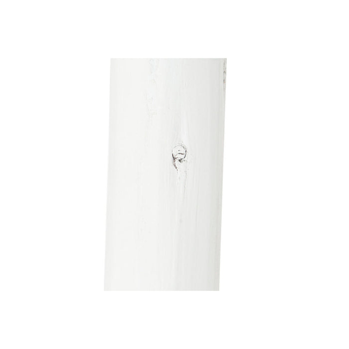 Поставка за кърпи DKD Home Decor Бял Дървен 53,5 x 4,5 x 176 cm
