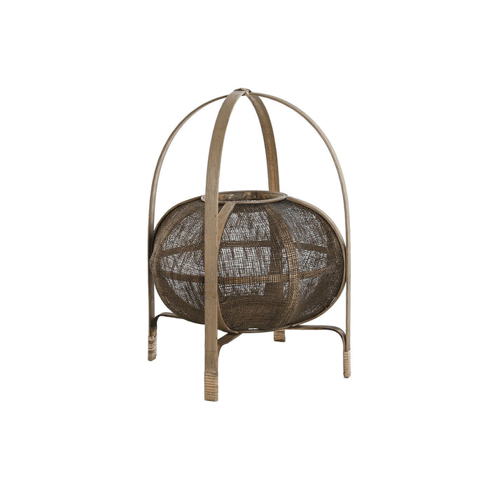Поставка за свещ DKD Home Decor Естествен Кафяв Бамбук 33 x 33 x 42 cm