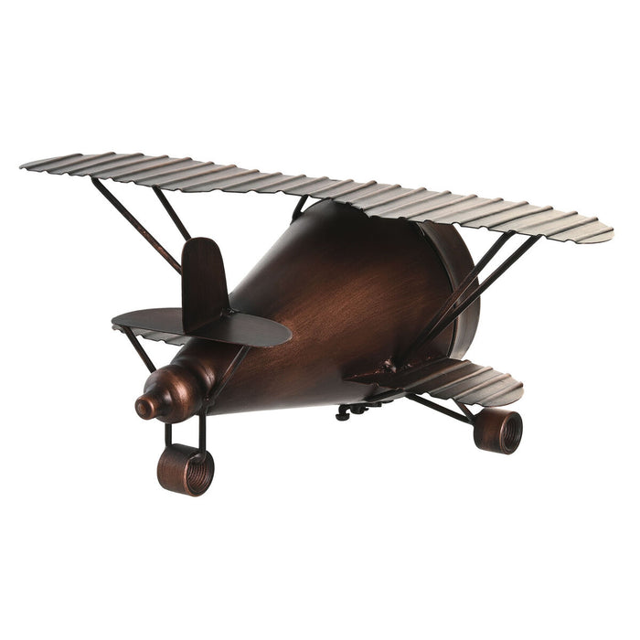Lauakell DKD Home Decor Златен Сребрист Самолет (2 броя)