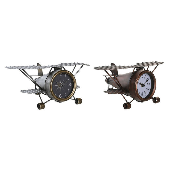 Lauakell DKD Home Decor Златен Сребрист Самолет (2 броя)