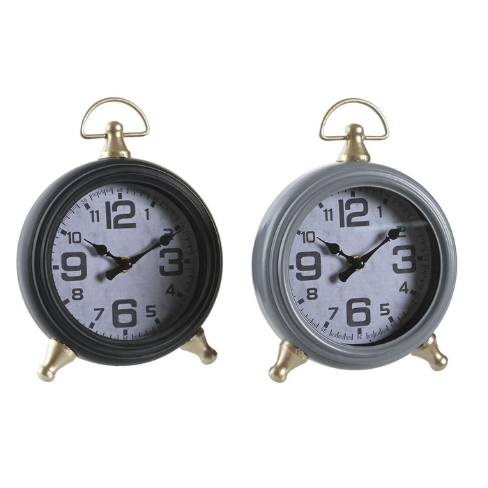 Lauakell DKD Home Decor Черен Сив Златен Традиционен (2 броя)