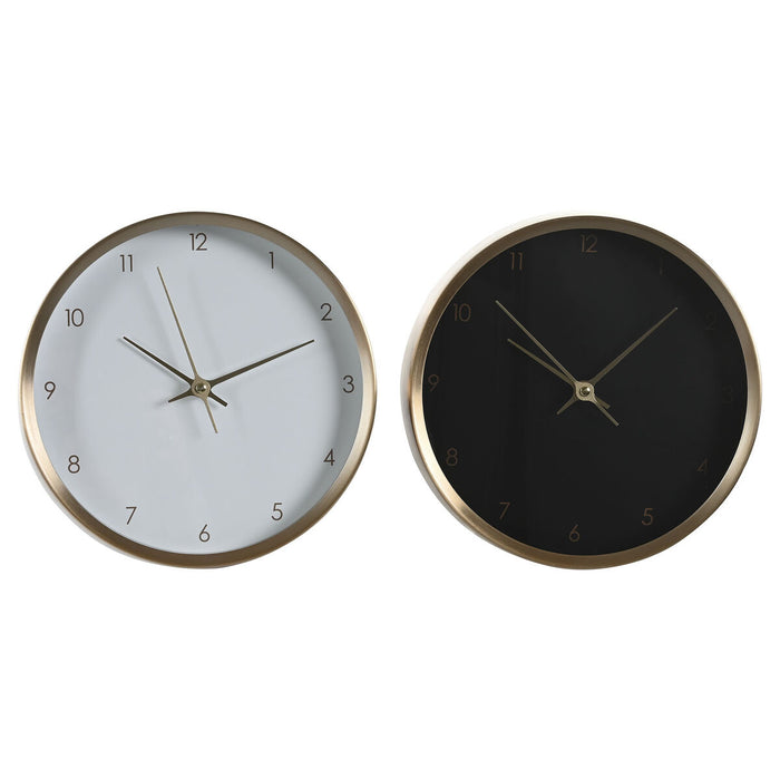 Lauakell DKD Home Decor Бял Черен Златен Дама (2 броя)
