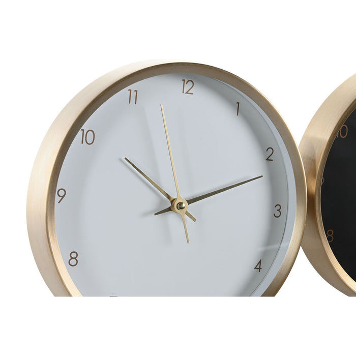 Lauakell DKD Home Decor Бял Черен Златен Дама (2 броя)