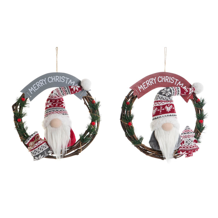 Висяща украса DKD Home Decor Многоцветен 35 x 9 x 35 cm (2 броя)