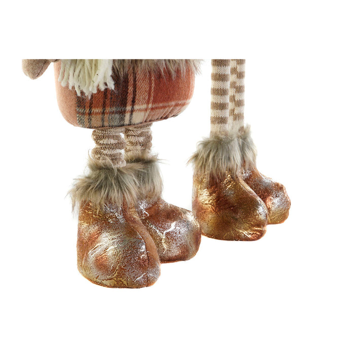 Коледна Украса DKD Home Decor Кафяв Царица 18 x 17 x 48 cm (2 броя)