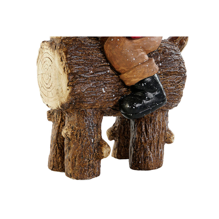 Коледна Украса DKD Home Decor Многоцветен Деца 18 x 24 x 45 cm (2 броя)