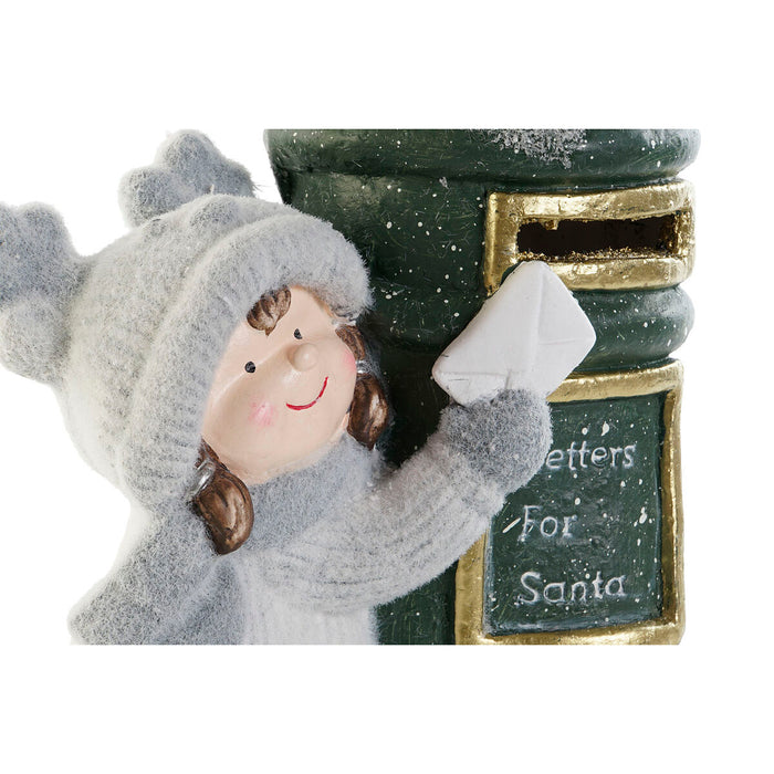 Коледна Украса DKD Home Decor Многоцветен 16 x 28 x 40 cm (2 броя)