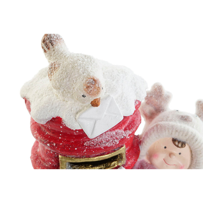 Коледна Украса DKD Home Decor Многоцветен 16 x 28 x 40 cm (2 броя)