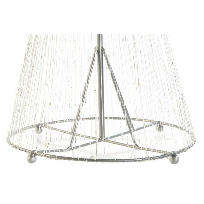 Коледно дърво DKD Home Decor Сребрист Метал 25 x 25 x 60 cm