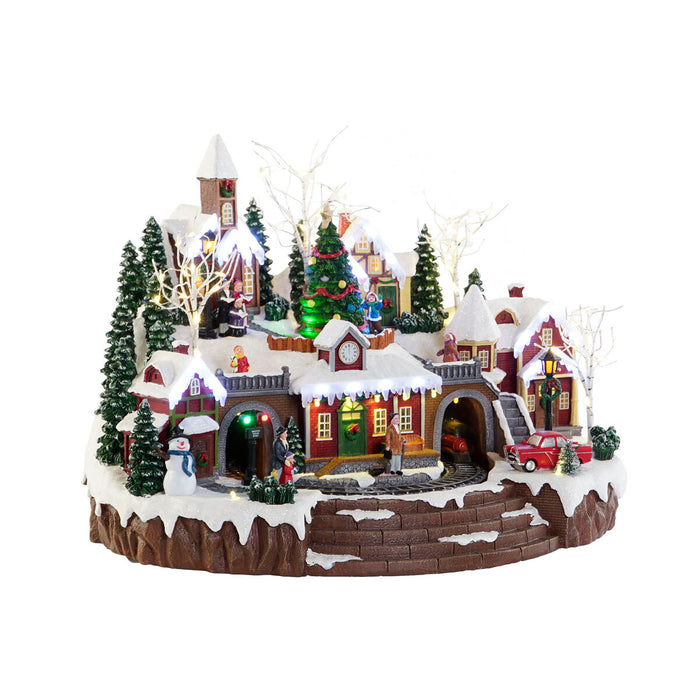 Коледна Украса DKD Home Decor Многоцветен Смола 47 x 35 x 33 cm