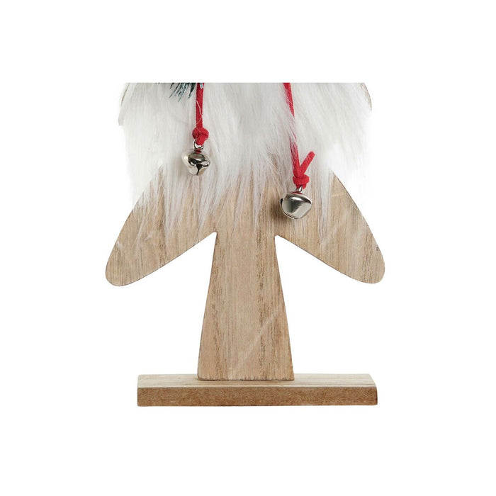 Коледна Украса DKD Home Decor Черен Червен Дърво 11,5 x 4 x 31 cm