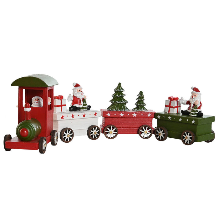 Коледна Украса DKD Home Decor Червен Зелен 35,5 x 5 x 8,8 cm (2 броя)