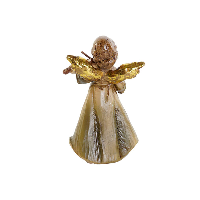 Коледна Украса DKD Home Decor Многоцветен Ангел 6 x 3,9 x 9,8 cm (4 броя)