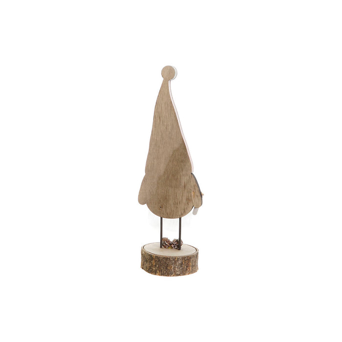 Коледна Украса DKD Home Decor Естествен Светло розово Гном 10 x 8 x 23,5 cm (2 броя)