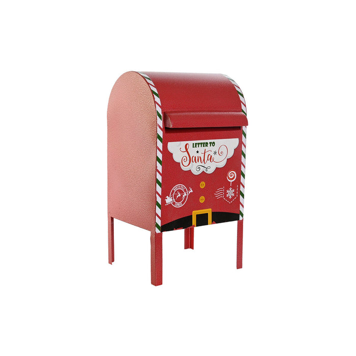 Коледна Украса DKD Home Decor Жълт Бял Черен Червен Ключ за пощенска кутия 28,5 x 26,5 x 52 cm